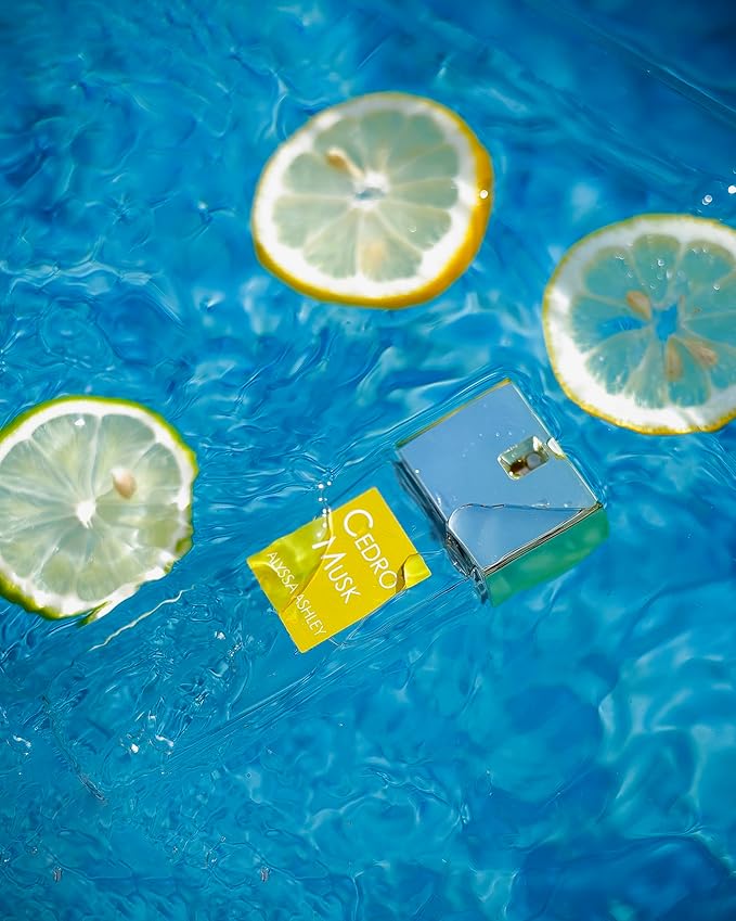 Alyssa Ashley Cedro Musk - Elegant Women's Fragrances - Perfumes for Women - Fresh Women Perfume with Notes of Cedar, Jasmine, Amber and Musk - 1.7 oz