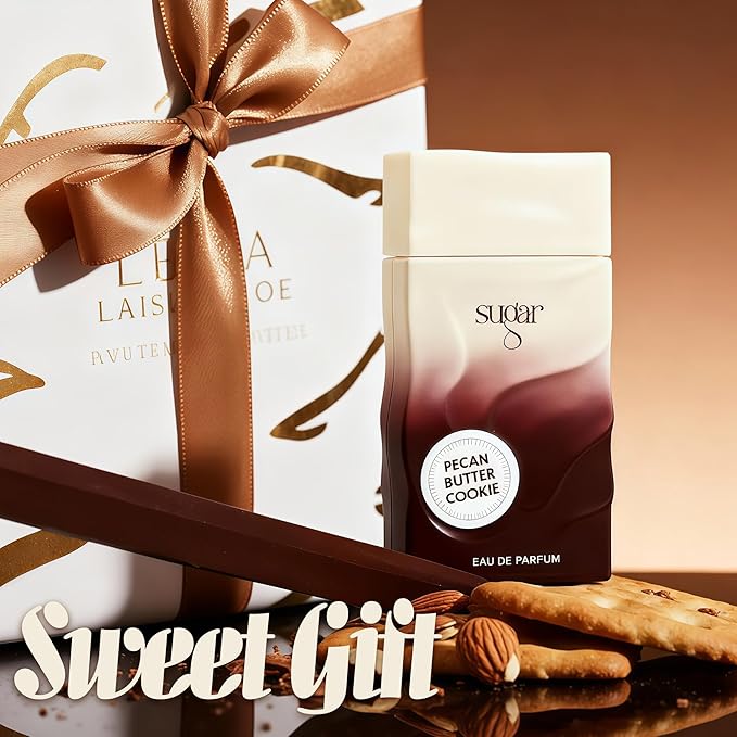 Pecan Butter Cookie Perfume for Women - Long-Lasting 100ml Eau de Parfum Original Cologne, Nutty & Creamy Fragrances for Women | Arabian Perfume Inspiration