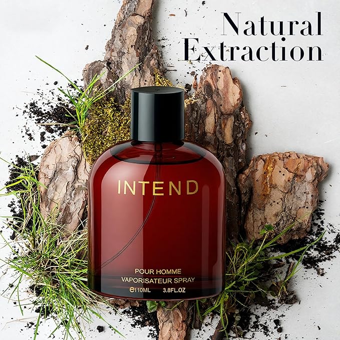 Intend Cologne for Men | Aromatic Woody,Fresh Aquatic,Lavender&Tobacco Scent | Eau de Parfume 100ml Spray | Day to Night Long-Lasting Fragrance