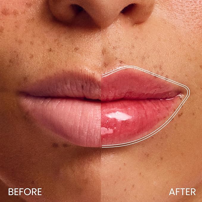 COLORGRAM Fruity Glass Tint 08 Lovely Raspberry | Korean Long Lasting & Waterproof Lip Stain | Glossy Dewy Lip Gloss, Highly Pigmented Raspberry Red Shade with Glowing effect 0.11 Oz.