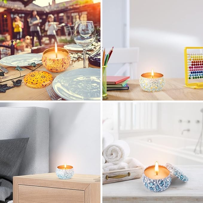 Scented Candles for Women, Candles for Home Scented, 12 Pack Soy Wax Christmas Gifts Sets, Birthday Gifts for Women Best Friends Sister Colleague