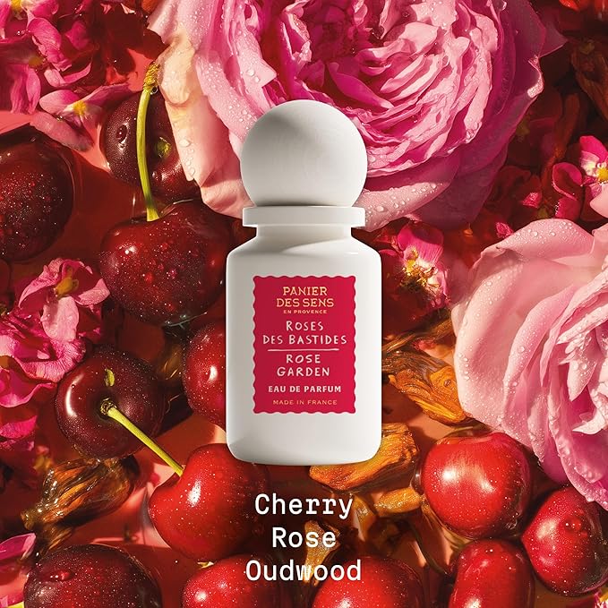Panier des Sens - Rose Garden Women Perfume 1.7 Floz – Floral, Rose Perfume - Daily Luxury Women's Fragrances - Eau de Parfum Crafted in Grasse, France - Gifts for Her - Elegant Packaging