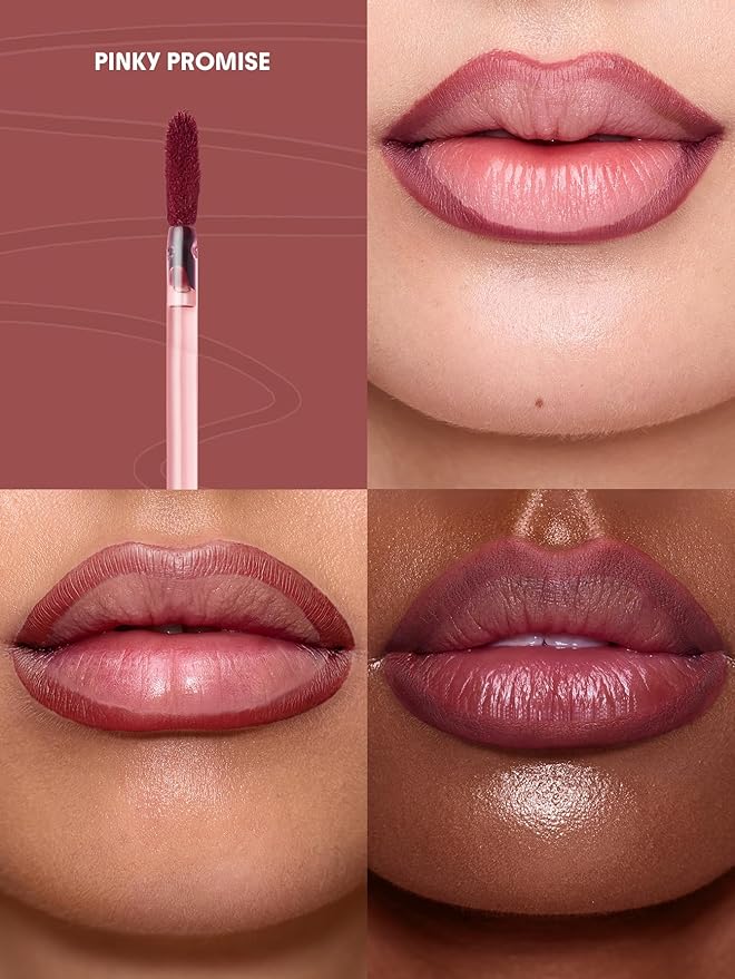 SHEGLAM Fall In Line Peel Off Lip Liner Stain Long Lasting Transfer-proof Nude Lip Tint-Pinky Promise