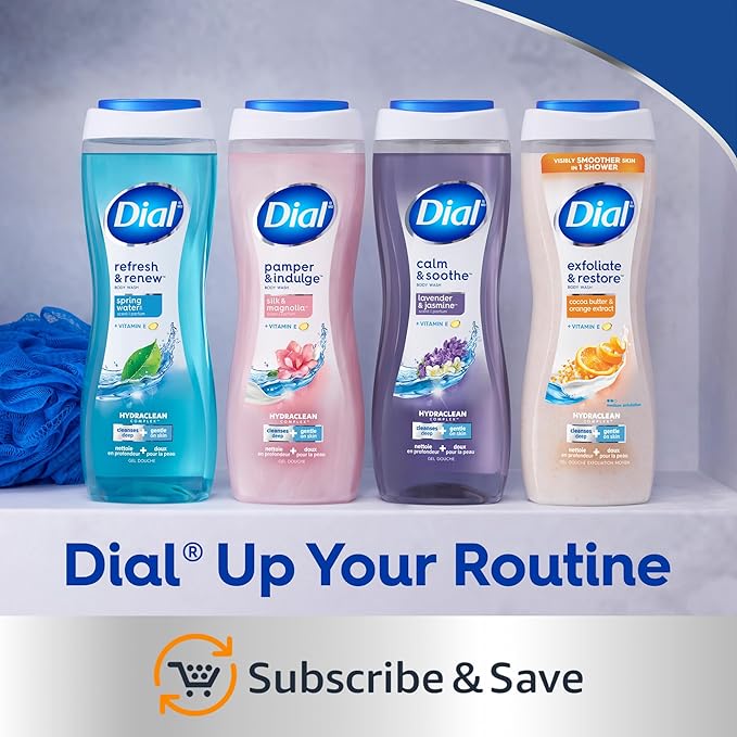 Dial Body Wash, Refresh & Renew Spring Water, 32 fl oz