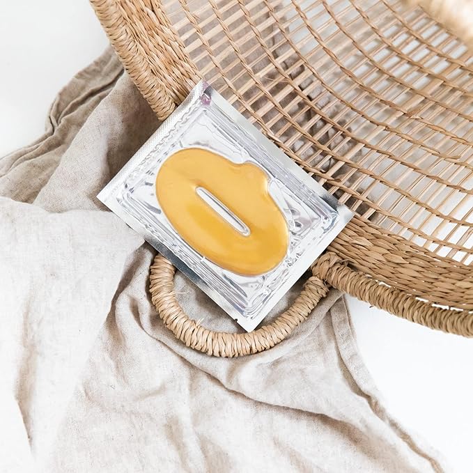 Doppeltree PLUMP IT Moisturizing Lip Mask (18 patches) - lip plumper, moisturizer for dry lips, chapped lip care and repair, conditioning lip exfoliator treatment - Formulated in San Francisco