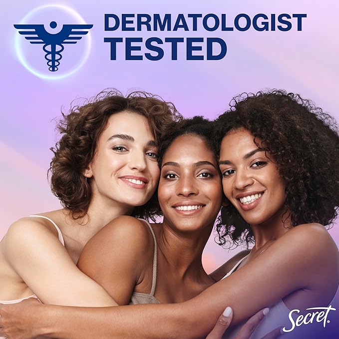 Secret Whole Body Deodorant for Women, Rosewater Scent, Aluminum Free Deodorant Spray, 72 HR Odor Protection, 3.5 oz