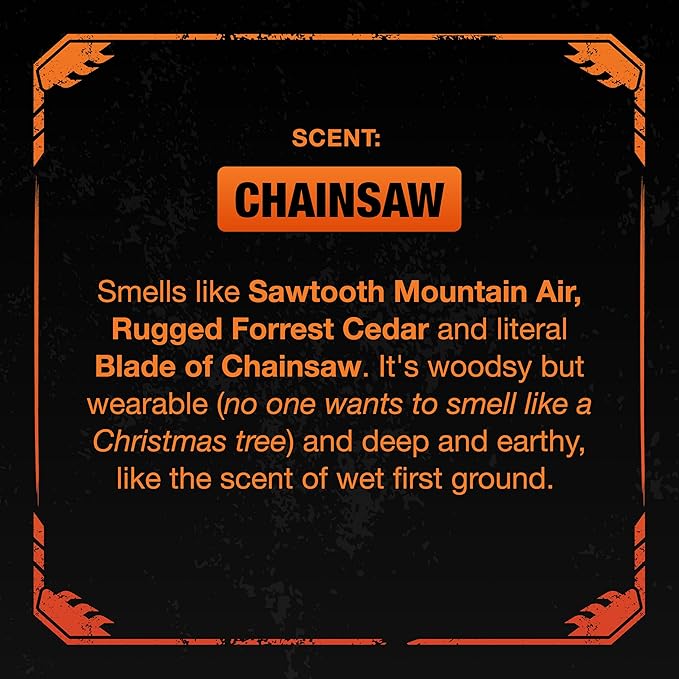 Jake Paul Chainsaw Body Spray for Men By W, Odor Blocking Body Deodorant, Long Lasting Protection, Limited Edition, 3.4 fl oz