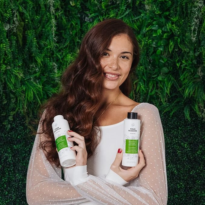 No nothing Sensitive Volumizing Shampoo - Fragrance Free - Hypoallergenic, Vegan, Paraben Free - Unscented Volume Shampoo for Sensitive Scalp and Skin – 10.15 oz