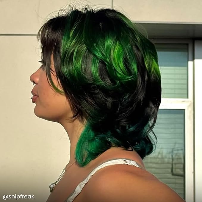 Arctic Fox Semi-Permanent Hair Dye, Vegan & Cruelty-Free, Ammonia-Free, Conditioning, Vibrant Phantom Green, Long Lasting Color, For All Hair Types, 4 Fl Oz (Pack of 2)