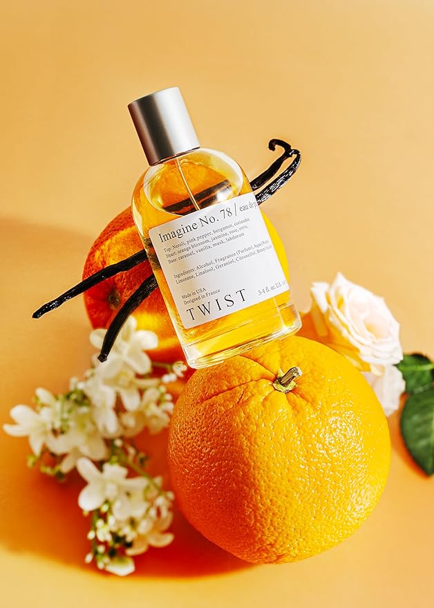 Twist Imagine No. 78 - Eau De Parfum Inspired by Killian's Love, Don’t Be Shy, Long Lasting Perfume For Women, Marshmallow & Floral, Vegan, Clean Ingredients, Fragrance - Spray 100 ml | 3.4 fl. oz.