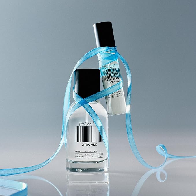 DedCool Eau de Parfum | Xtra Milk | Genderless Luxury Fragrance with Bergamot, White Musk & Amber | Non-Toxic, Vegan | Long Lasting Perfume for Men & Women | Clean, Sophisticated Aroma | 1.7 fl. oz.
