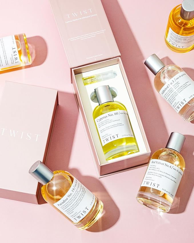 Twist Bora Bora No. 138 - Eau De Parfum Inspired by Xerj. Erba Pura, Long-Lasting Perfume For Women & Men, Paraben Free, Vegan, Clean Ingredients, Unisex, Fragrance - Spray 100 ml | 3.4 fl. oz.