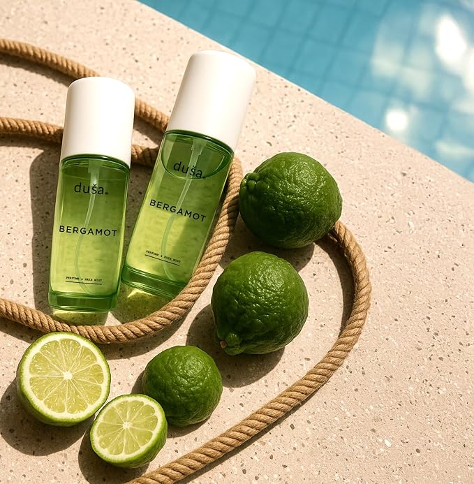 DUSA Bergamot Hair Perfume & Body Mist for Women – Long Lasting Body and Hair Mist, Vacation Spray & Perfume para el Cabello de Mujer with Nourishing Oil, 100 ml