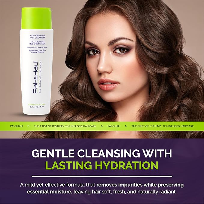 Pai-Shau Replenishing Cleanser - Hydrating Shampoo for All Hair Types - 250ml