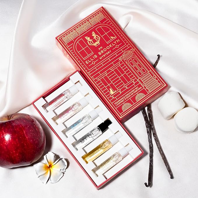 Ellis Brooklyn MYSTERY Fragrance Discovery Set - Eau De Parfum for Women Sample Perfume Set, Perfumes for Women, Clean, Long Lasting Perfume