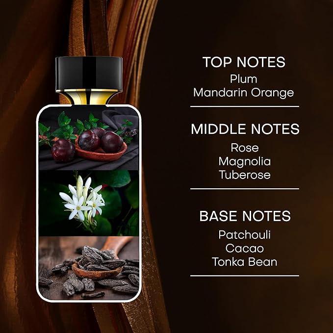 RACHEL ZOE Warrior Eau De Parfum Spray - Fruity, Floral Fragrance Body Spray for Women - Mandarin And Plum Notes - Designer Womens Perfume - 1 oz