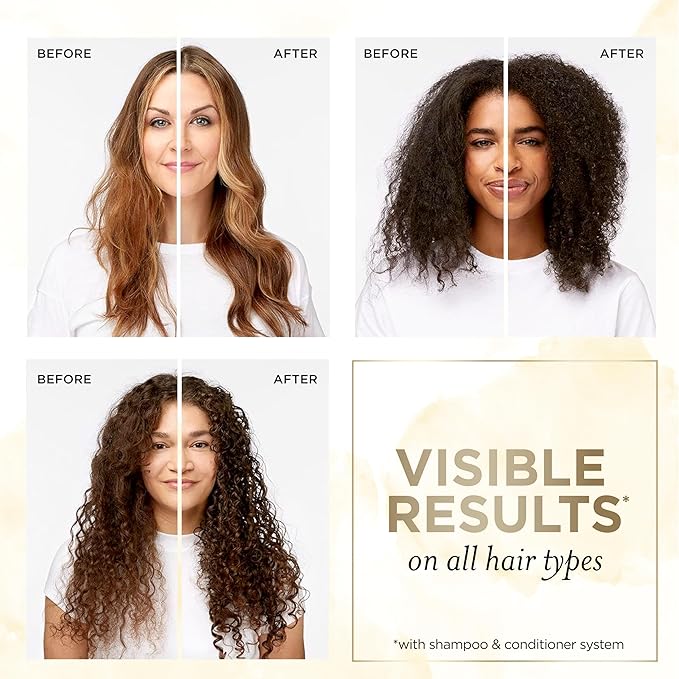 Pantene Sulfate Free Shampoo with Rice Water, Protects Natural Hair Growth, Volumizing, for Women, Nutrient Infused with Vitamin B5, Safe for Color Treated Hair, Pro-V Blends, 30.0 oz