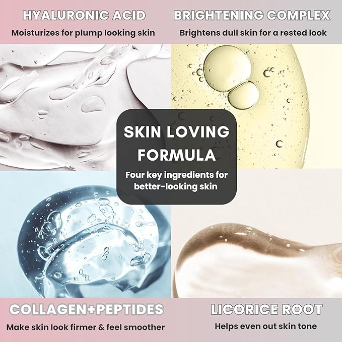 Glov Beauty Micro Infusion System for Face & Lips – 0.25mm 24k Gold Cosmetic Facial Stamp with Hyaluronic Acid, Collagen Peptides & Licorice Root Serum Ampoules (1x Infusion Application, 3x Serums)