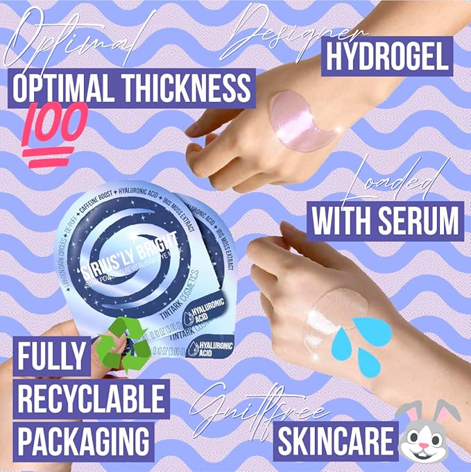 DIAMOND GAZE Firming Hydrogel Eye Patches 28 Pairs, 5-Min Retinol & Niacinamide Eye Masks to Smooth and Brighten, Reduce Fine Lines & Dark Circles, Relaxing Gifts for Her Holiday Set