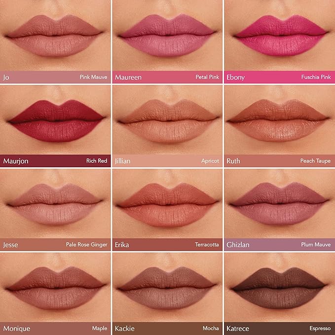 Thrive Causemetics Lip Filler Long-Wearing + Plumping Lip Liner, Shea Butter Hydrating Lip Plumper Retractable Lip Liner Pencil, Built In Sharpener, Vegan & Cruelty Free, Monique (Maple)