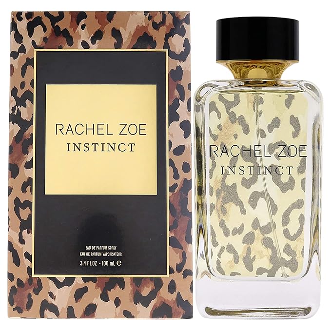 Rachel Zoe Instinct Eau De Parfum Spray - Floral Fragrance Body Spray for Women - Bergamot, Jasmine, And Musk - Designer Womens Perfume - 3.4 oz