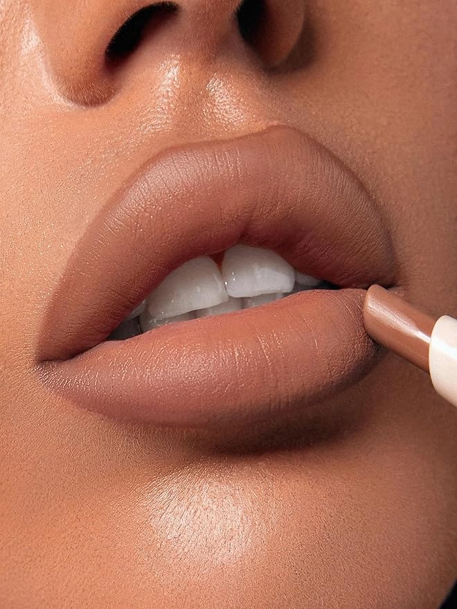 SHEGLAM 2 In 1 Matte Lip Liner and Long Lasting Lipstick Set Makeup - Warm Nutmeg