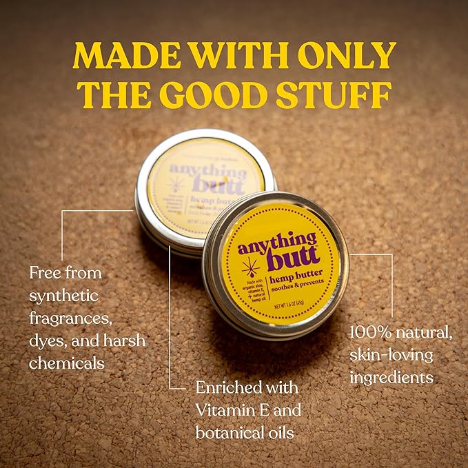 All-Natural Hemorrhoid Cream, Herbal Balm, Soothes Itching & Discomfort - Itch Hemorrhoid Soother Moisturizes for Itching, Rashes, Dryness, and Chafing