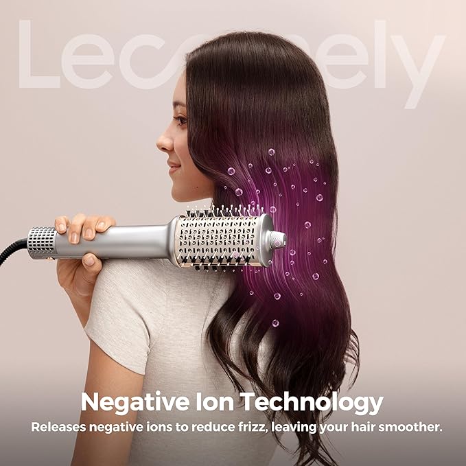 3 in 1 High Speed Hair Dryer Brush, Blow Dryer Brush in One for 300% Faster Dry & Style, Blowout Hot Air Brush, One Step Straightener Volumizer with Negative Ions for Smooth AirBlow B3