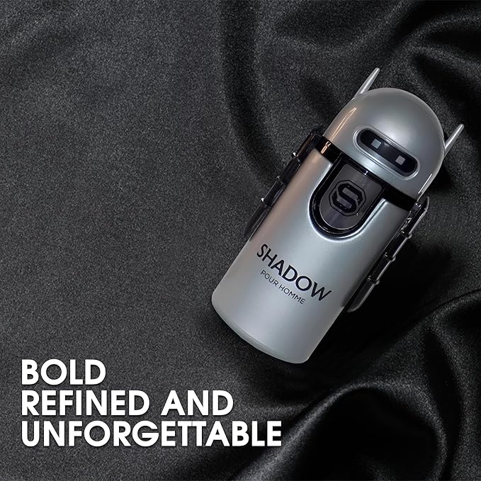 Shadow Sensual Woody Fragrance for Men | Long Lasting Cologne Aromatic Scent, Eau de Parfum Natural Spray - Great Holiday Gift, 3.4 Fl Oz/100 Ml