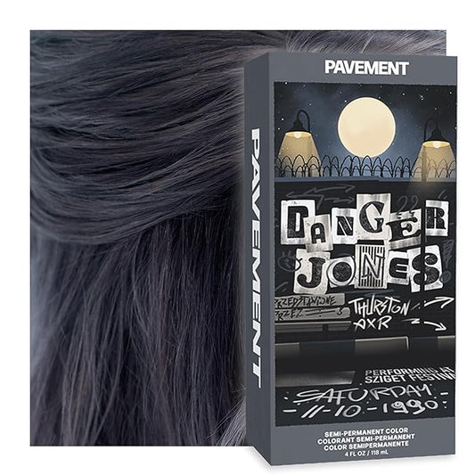 Danger Jones Semi-Permanent Hair Color (Pavement - Grey)