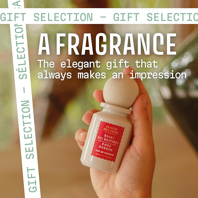 Panier des Sens - Rose Garden Women Perfume 1.7 Floz – Floral, Rose Perfume - Daily Luxury Women's Fragrances - Eau de Parfum Crafted in Grasse, France - Gifts for Her - Elegant Packaging