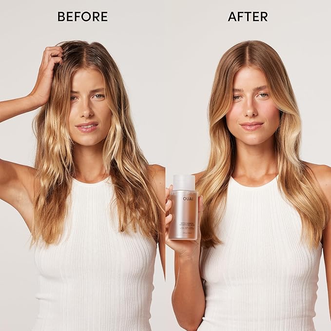 OUAI Detox Shampoo & Medium Hair Conditioner Bundle - Clarifying Shampoo for Build Up, Dirt, Oil, Product and Hard Water & Hydrating Conditioner for Medium Hair (2 Count)