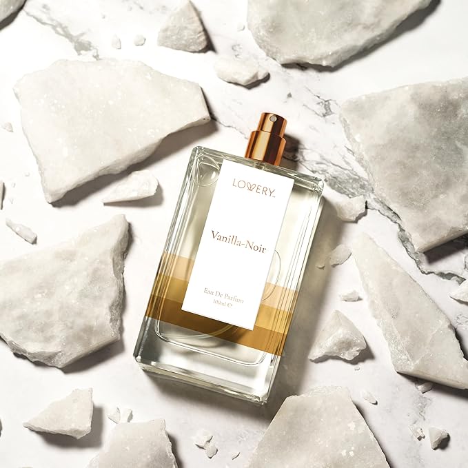 Vanilla Noir Perfume for Women, 100ml Womens Perfumes - Long Lasting Eau de Parfum Clean Fragrance - Tobacco, Ginger, Vanilla, Tonka Bean, Birthday Gifts for Mom, Girlfriend, Wife - Made in France