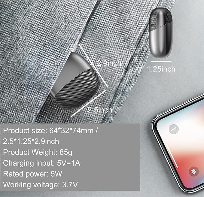 YFLife 2025 Electric Nail Clipper Integrated Cutting and Grinding, with Led Light, 2 Speed, Quiet and Portable Baby Nail Trimmer for Autism Kids Adult Seniors (Black)