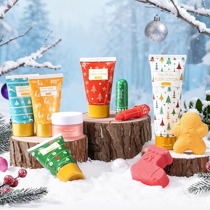 Advent Calendar 2025 for Adults Women, 24 Days Advent Beauty Calendar for Teen Girls Christmas Countdown Calendars Bath Body Spa Self Care Gift Basket for Mom Wife Girlfriend Sister Grandma Friend Her