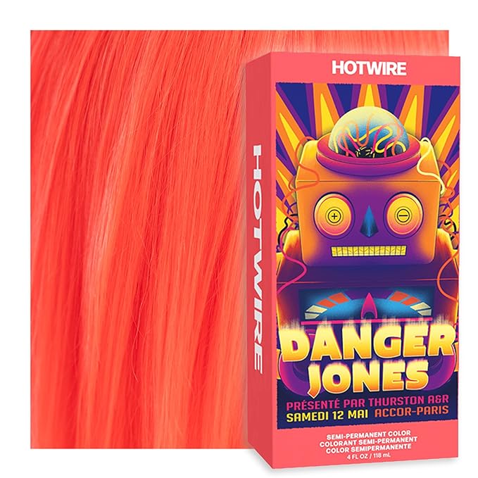 Danger Jones Semi-Permanent Hair Color (Hotwire - Neon Orange)