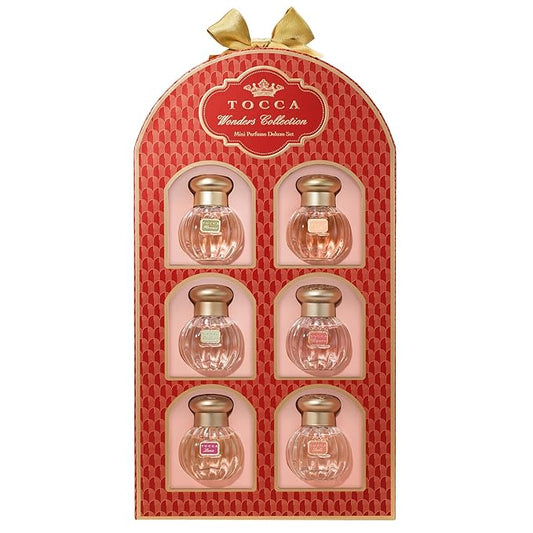 Tocca Wonders Collection Mini Perfume Gift Set ($90 Value) - Deluxe Set Includes Florence, Stella, Cleopatra, Giulietta, Lucia, and Laila, 5 ml Each Perfume Dabbers