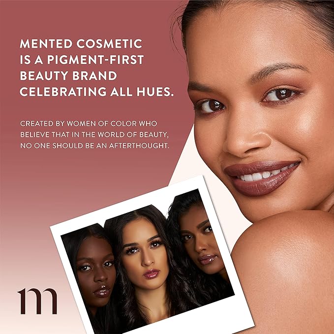 Mented Cosmetics Lip Liner for Women, Dark Brown Lipliner Lip Pencil, Waterproof Lipliner, Vegan + Cruelty Free Makeup, Bare