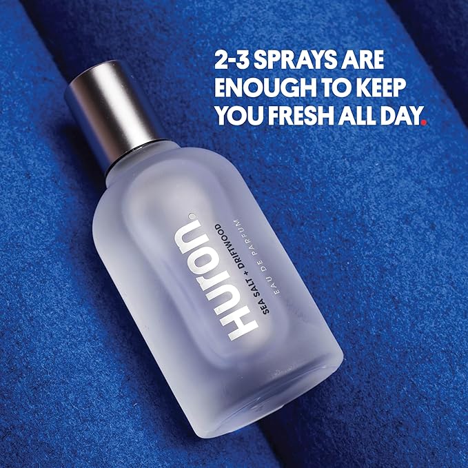 Huron Men’s Cologne - Eau de Parfum for Everyday Wear - Clean, Aromatic Notes of Mandarin, Cardamom, Blue Sage, Lavender & Ocean Air - Long Lasting - Safe, Clean Ingredients - 1.7 Fl. Oz.