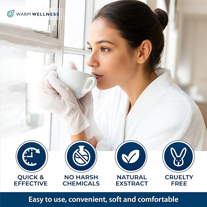 Hand Mask Gloves for Dry Hands - Moisturizing Hand Treatment for Rough Skin Relief - Softening Hydration Spa Gloves for Smooth Touch - Easy Self-Care Moisture Therapy for Daily Care Routine