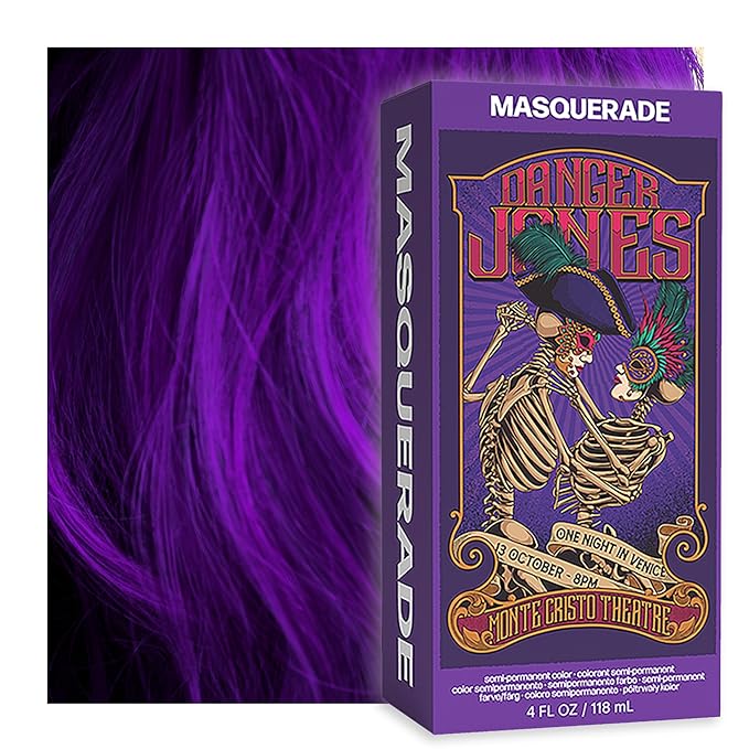 Danger Jones Semi-Permanent Hair Color (Masquerade - Purple)