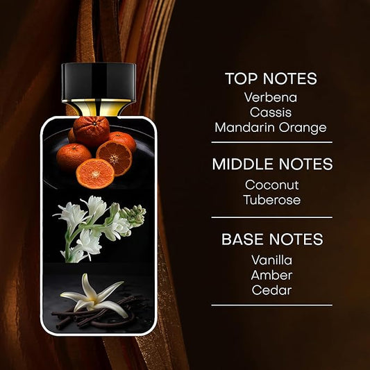 Rachel Zoe Fearless Eau De Parfum Spray - Gourmand Fragrance Body Spray for Women - Vanilla And Tuberose Musk - Designer Womens Perfume - 3.4 oz