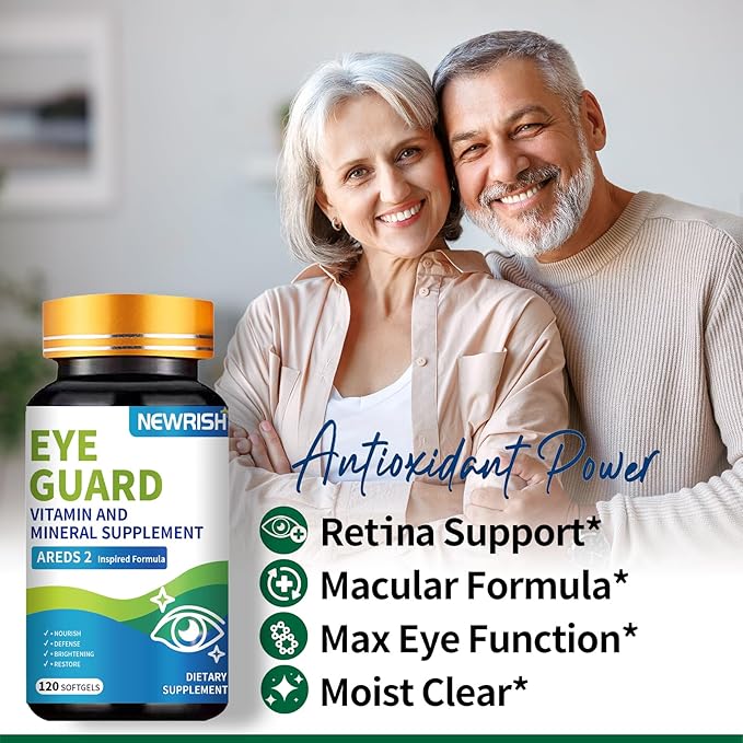 AREDS 2 Vitamins 120 Softgels Containing Lutein and Zeaxanthin Supplements Do A Good Eye Vitamins and Supplements Mineral Supplements