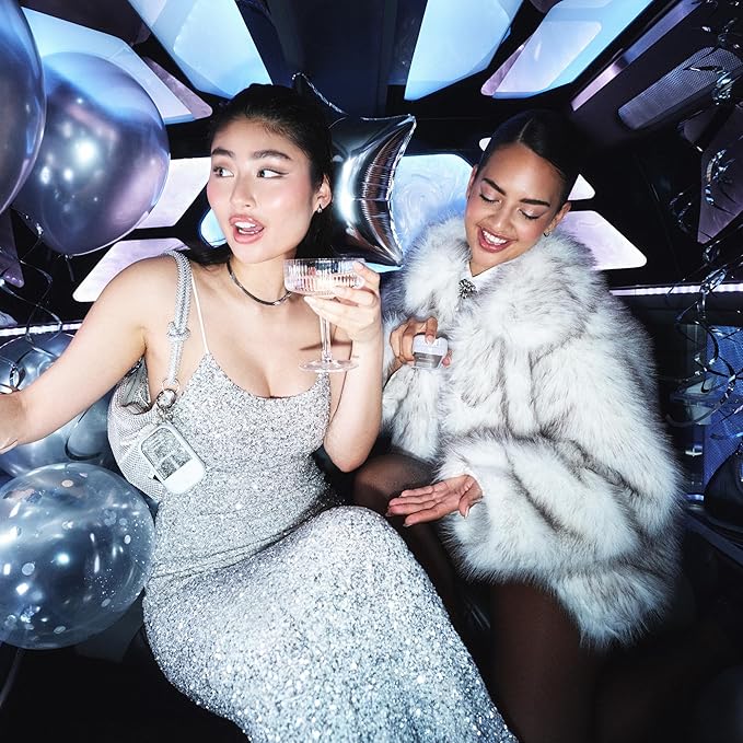 Touchland Special Edition Confetti Cake Mist + Frosted Sparkle Case Set, Scented & Stylish Hydrating Hand Sanitizer Spray Bundle, Travel Size, Dye Free, Amazon Exclusive