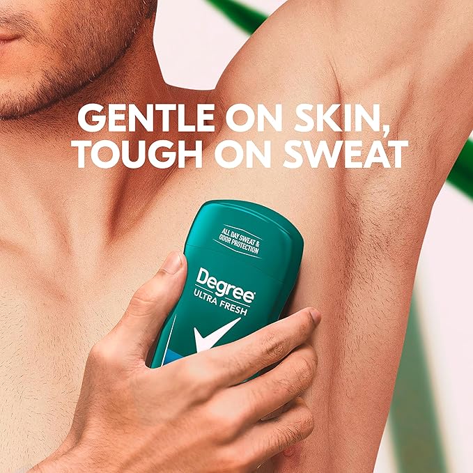 Degree Men Ultra Fresh Antiperspirant Deodorant Stick for Men 4 Pack Cool Rush 2.7 oz