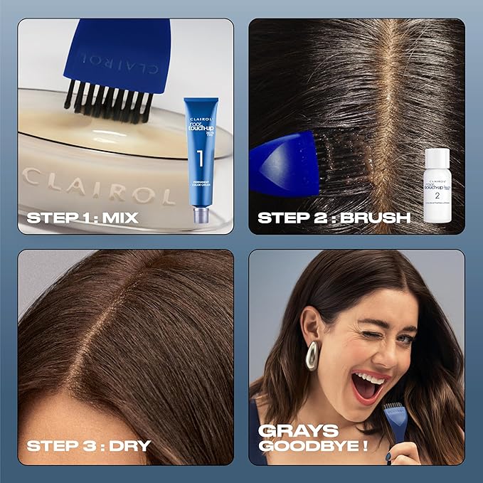 Clairol Root Touch-Up by Nice'n Easy Permanent Hair Dye, 9 Light Blonde Hair Color, Pack of 2