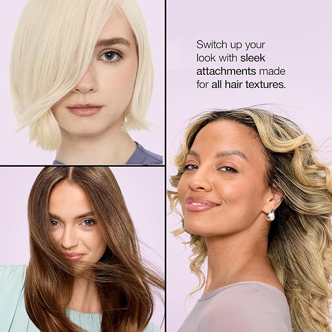 Shark FlexStyle Air Styling & Drying System, Powerful Hair Blow Dryer & Multi-Styler with Auto-Wrap Curlers, Oval Brush, Concentrator Attachment, Mocha, HD431BR