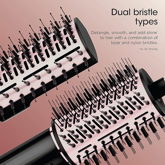 Shark Hair Dryer | FlexStyle Hair Styling System | Portable & Powerful Blow Dryer Brush | Hair Curler & Volumizer | 6 Styling Tools Included | Best for All Hair Types | Black | HD440BK