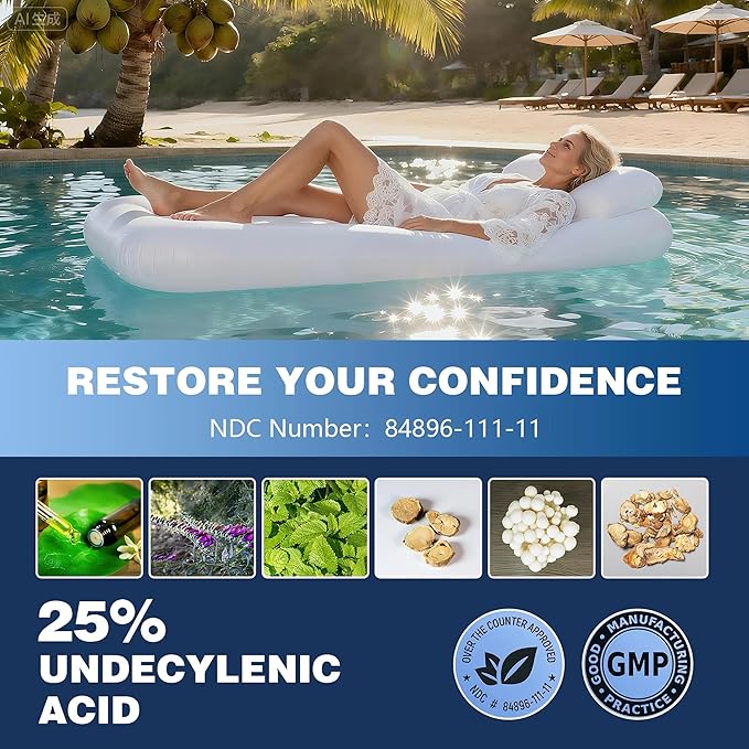 iKeener Toe Nail Fungus Treatment- Extra Strength Toenail Fungus Treatment Pens for Athletes Foot, Tea Tree Oil + 25% Undecylenic Acid for Toenails and Fingernails, Home Use 0.5 Fl Oz (Pack of 5)