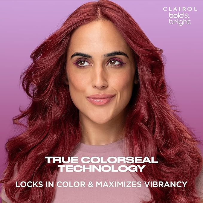 Clairol Bold & Bright Permanent Hair Dye, M5 Deepest Guava Hair Color, Pack of 1